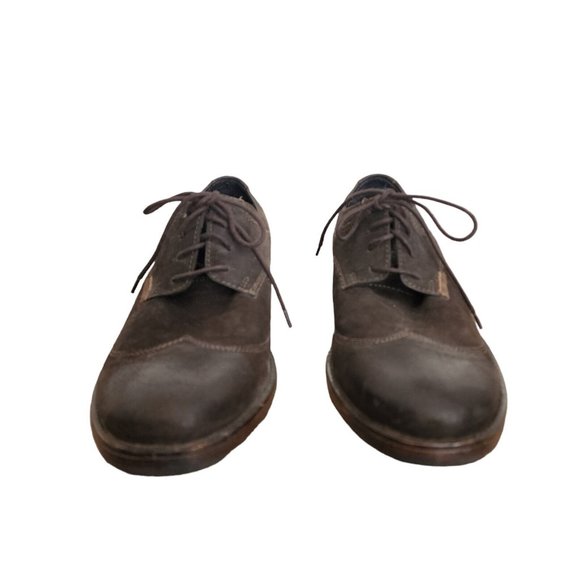 Clarks Denton Dane Leather Wingtip Oxford Shoes Brown 9 main image 5
